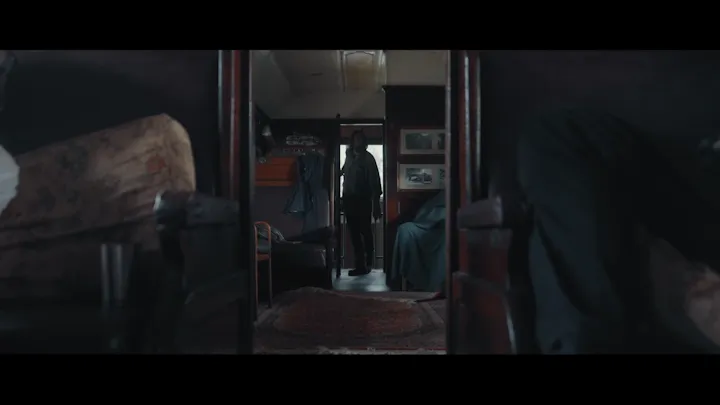 A survivor explores an abandoned structure.